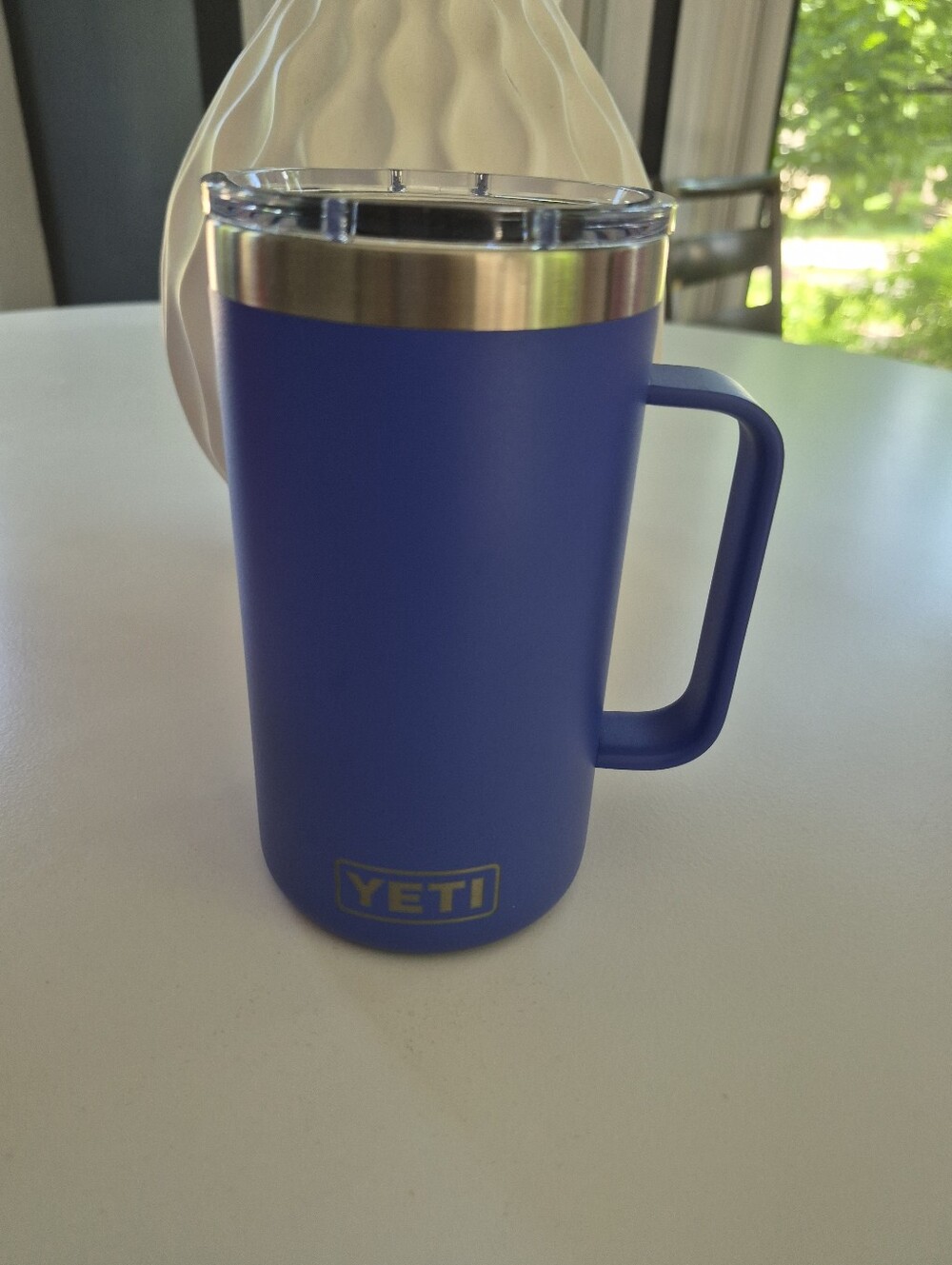 Yeti Aquamarine Violet 24 oz Rambler Mug